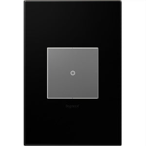 adorne® AWP1G2NK4 Black Ink One-Gang Screwless Wall Plate