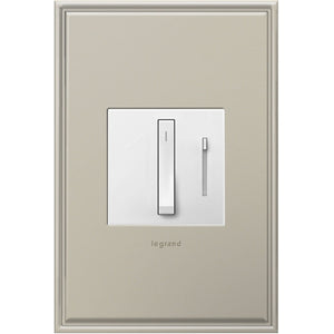 adorne® ADWR703TUW4 Whisper® Tru-Universal Dimmer, White, with Microban®