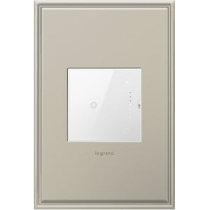 adorne® ADTH703TUW4 Touch Tru-Universal Dimmer, White, with Microban®