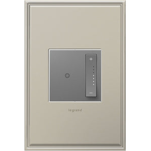 adorne® ADTP4FBL3PM4 0-10V sofTap® Dimmer, Magnesium, with Microban®