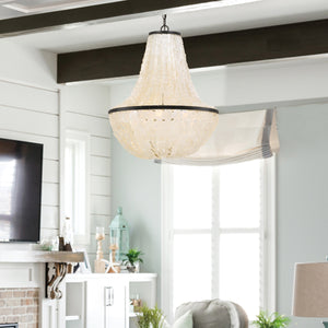 Brigitta 18'' Six Light Chandelier, Dark Bronze Alt 4.jpg