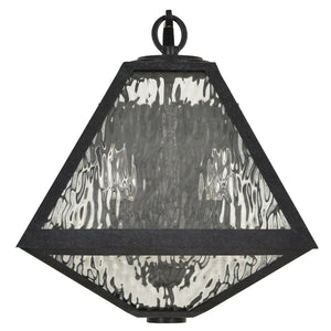 Glain 16.75'' Two Light Outdoor Wall Sconce, Black Water - Alternate Product Image 1.jpg