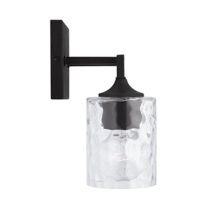 Odell 23.25" Three Light Vanity, Black Iron