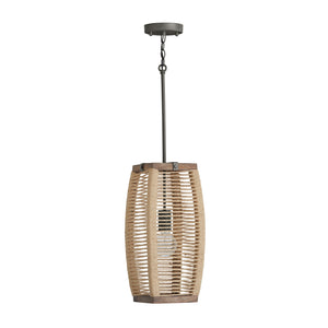 Jake 8.5'' One Light Pendant, Grey Wash and Iron - Alternate Product Image 2.jpg