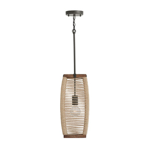 Jake 8.5'' One Light Pendant, Grey Wash and Iron - Alternate Product Image 3.jpg
