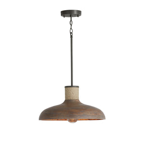 Jake 17'' One Light Pendant, Grey Wash and Iron - Alternate Product Image 1.jpg
