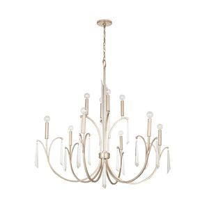 Willa 43'' Ten Light Chandelier, Gold - Alternate Product Image 1.jpg