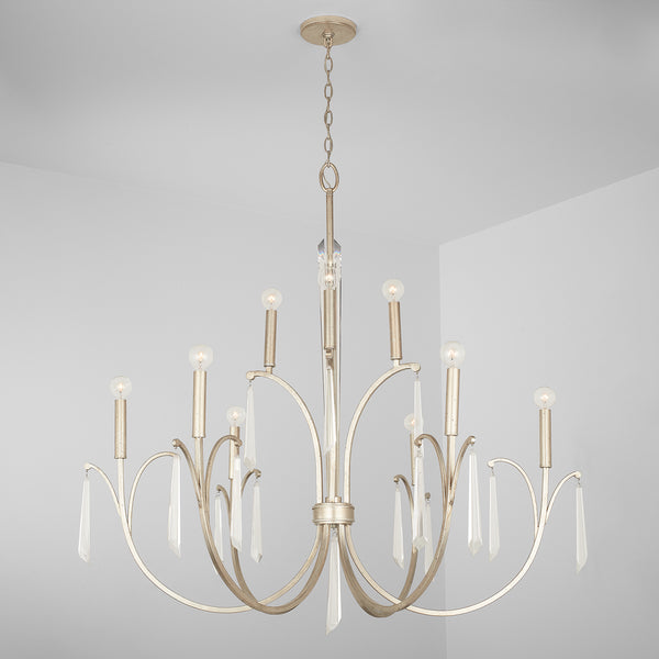 Willa 43'' Ten Light Chandelier, Gold - Alternate Product Image 3.jpg