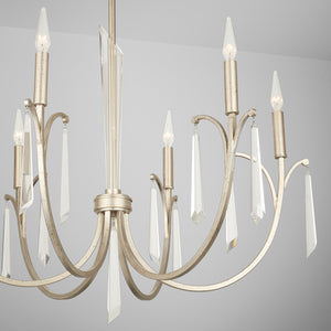 Willa 33.5'' Six Light Chandelier, Gold Alt 4.jpg