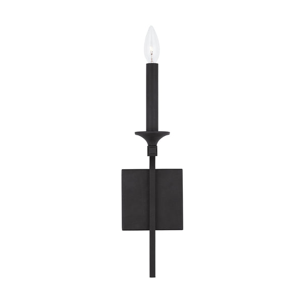 Odell 5" One Light Wall Sconce, Black Iron
