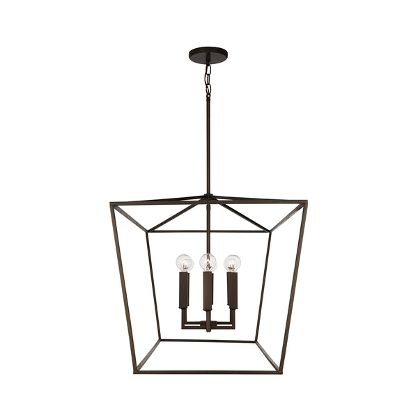 Morgan 42" Six Light Island Pendant, Oil Rubbed Bronze
