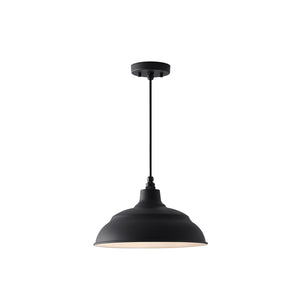 RLM 14'' Shade & Cord Canopy, Black Alt 4.jpg