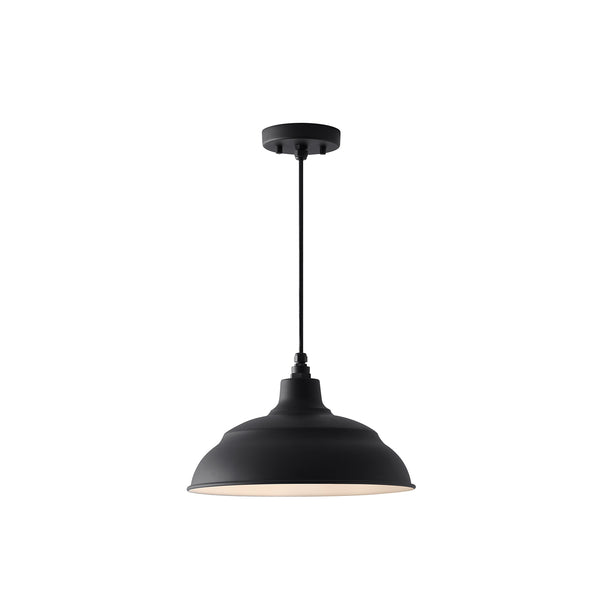 RLM 14'' Shade & Cord Canopy, Black Alt 4.jpg