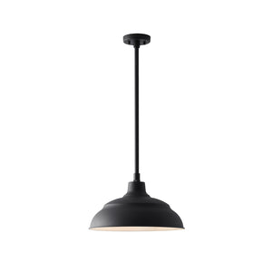 RLM 16.75'' Shade & Cord Canopy, Black - Alternate Product Image 2.jpg