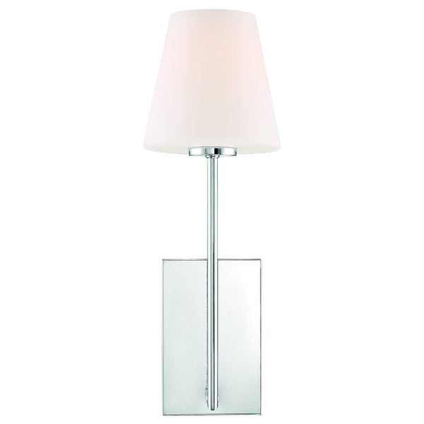 Lennon 6'' One Light Wall Sconce, Polished Chrome - Alternate Product Image 1.jpg