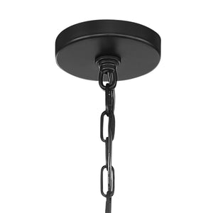 Lana 48'' Nine Light Chandelier, Matte Black - Alternate Product Image 1.jpg