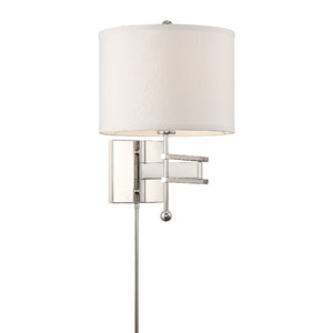 Marion 12.5'' One Light Wall Sconce, Polished Nickel - Alternate Product Image 1.jpg