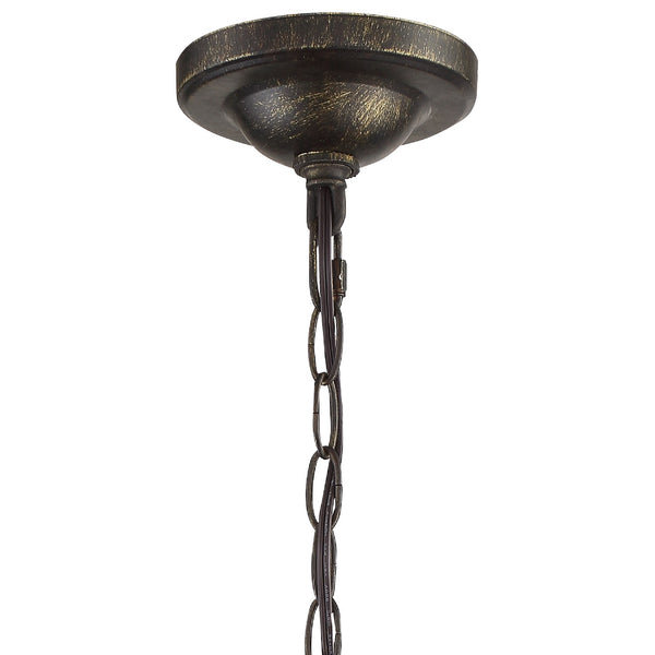 Maison Parisienne 13'' Three Light Hand Cut Crystal Mini Chandelier, Bronze - Alternate Product Image 1.jpg