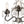 Maison Parisienne 13'' Three Light Hand Cut Crystal Mini Chandelier, Bronze Alt 4.jpg