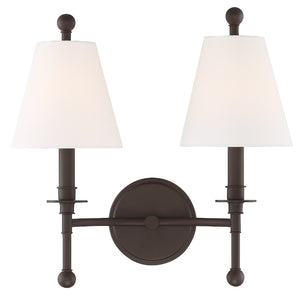 Rivoli 15'' Two Light Wall Sconce, Dark Bronze Alt 4.jpg
