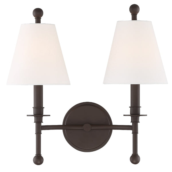 Rivoli 15'' Two Light Wall Sconce, Dark Bronze Alt 4.jpg