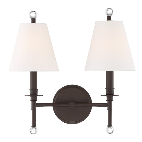 Rivoli 15'' Two Light Wall Sconce, Dark Bronze Alt 5.jpg