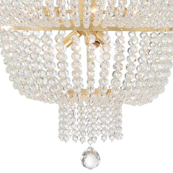 Kylie 24.75'' Eight Light Chandelier, Antique Gold - Alternate Product Image 2.jpg