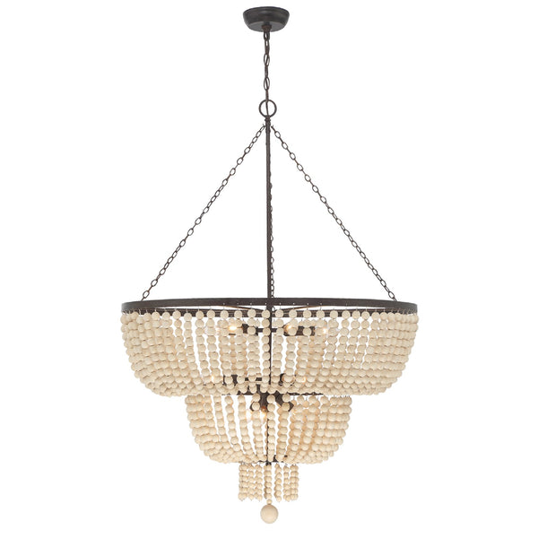 Kylie 32'' 12 Light Chandelier, Forged Bronze - Alternate Product Image 1.jpg