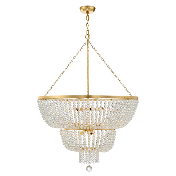 Kylie 32'' 12 Light Chandelier, Antique Gold - Alternate Product Image 1.jpg
