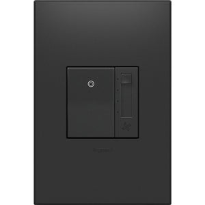 adorne® AAFN4S16AG4 Paddle Fan Speed Control Switch, Graphite, with Microban®