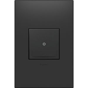 adorne® ASVS12G4 Motion Sensor Switch, Manual On/Auto Off, Graphite, with Microban®