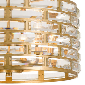 Meryl 20'' Six Light Semi Flush Mount, Antique Gold - Alternate Product Image 1.jpg