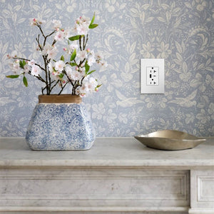 adorne® ARTRUSB206ACW4 20A Tamper-Resistant Ultra-Fast USB Type-A/C Outlet, White