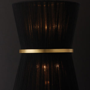DeMille 20'' Six Light Foyer Pendant, Black Rope and Brass - Alternate Product Image 3.jpg