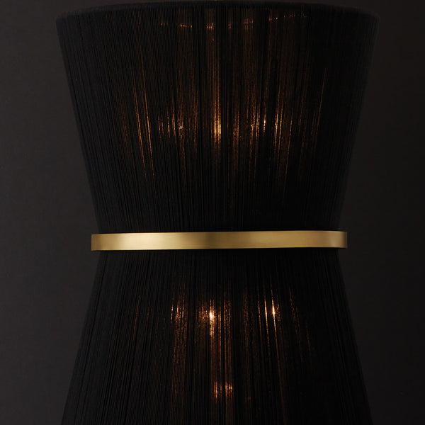 DeMille 20'' Six Light Foyer Pendant, Black Rope and Brass - Alternate Product Image 3.jpg