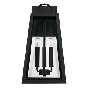Layton 19.5'' Three Light Outdoor Wall Lantern, Black - Alternate Product Image 1.jpg