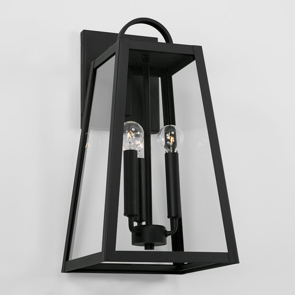 Layton 19.5'' Three Light Outdoor Wall Lantern, Black - Alternate Product Image 3.jpg