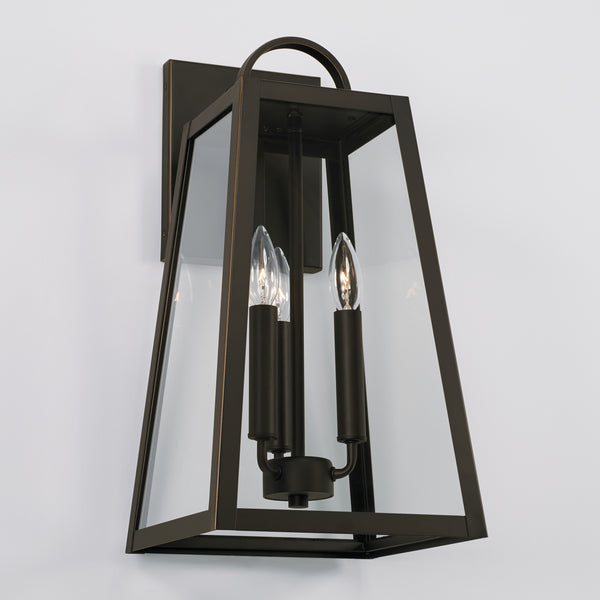 Layton 19.5'' Three Light Outdoor Wall Lantern, Oiled Bronze - Alternate Product Image 3.jpg