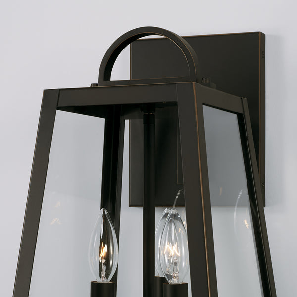 Layton 19.5'' Three Light Outdoor Wall Lantern, Oiled Bronze Alt 4.jpg