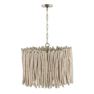 Euka 25'' Four Light Pendant, Brushed Pewter - Alternate Product Image 1.jpg