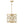 Mira 13.5'' One Light Pendant, Bleached Natural Jute and Brass - Alternate Product Image 1.jpg