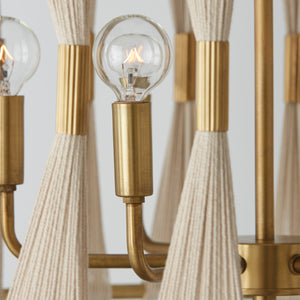 Stella 24.5'' Six Light Pendant, Bleached Natural Rope and Brass - Alternate Product Image 3.jpg