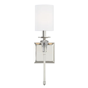 Lili 5" One Light Wall Sconce, Polished Nickel