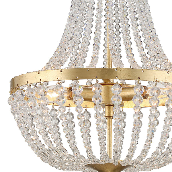 Kylie 14'' Three Light Chandelier, Antique Gold - Alternate Product Image 3.jpg