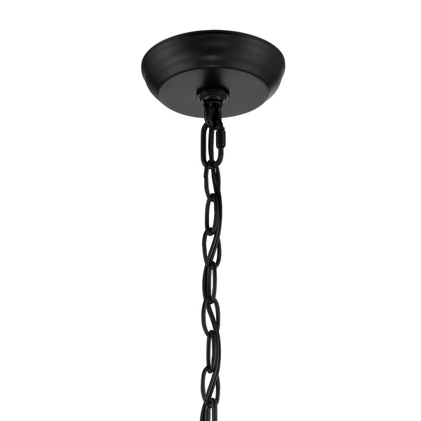 Kylie 14'' Three Light Chandelier, Matte Black Alt 4.jpg