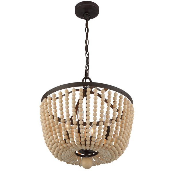 Kylie 16.5'' Four Light Chandelier, Forged Bronze - Alternate Product Image 2.jpg