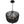 Kylie 16.5'' Four Light Chandelier, Matte Black - Alternate Product Image 2.jpg