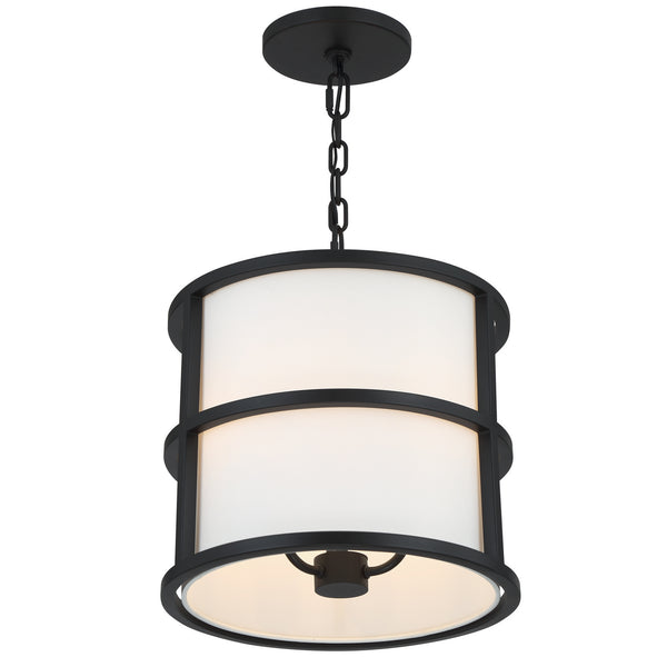 Hulcroft 13'' Three Light Pendant, Matte Black - Alternate Product Image 1.jpg