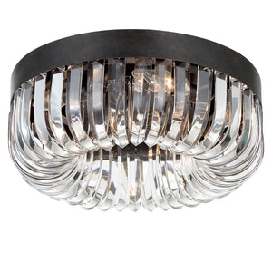 Allegra 15.25'' Five Light Flush Mount, Charcoal Bronze - Alternate Product Image 1.jpg