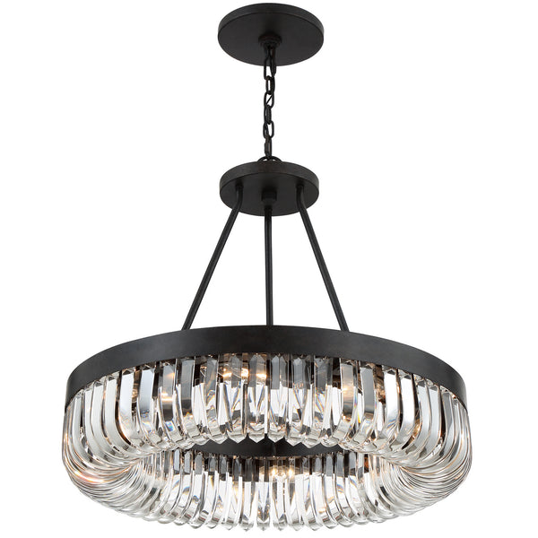 Allegra 23.25'' Eight Light Chandelier, Charcoal Bronze - Alternate Product Image 2.jpg
